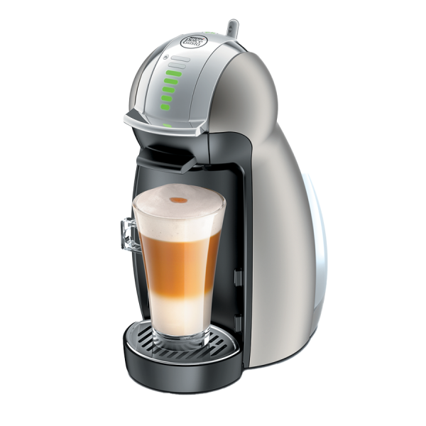 コーヒーメーカー・エスプレッソマシン Nescafe Dolce Gusto Genio 2 Plus Genio2 Titanium | Nescafé Dolce Gusto MENA