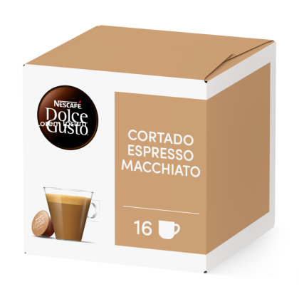 Pack of 16 CortadoNESCAFÉ® Dolce Gusto® coffee pods