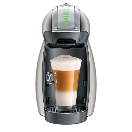 Front view Genio2 Titanium NESCAFÉ® Dolce Gusto® Coffee Machine