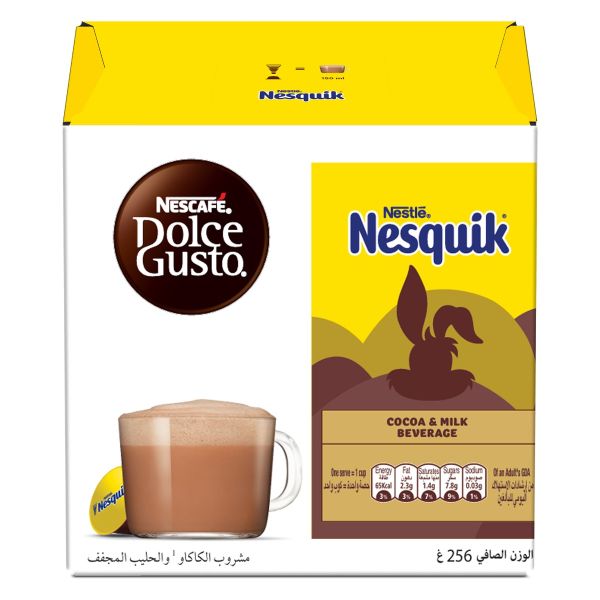 Nesquik Capsule box Front