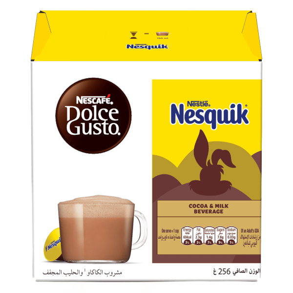 Nesquik Capsule box Front