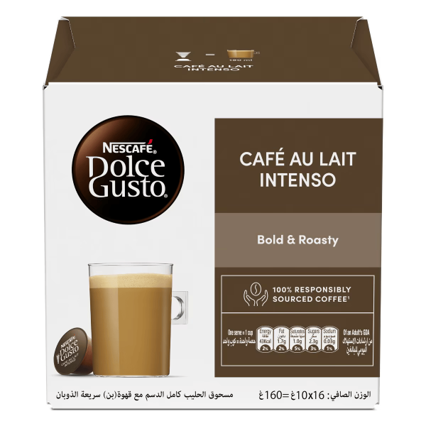 Cafe au lait intenso