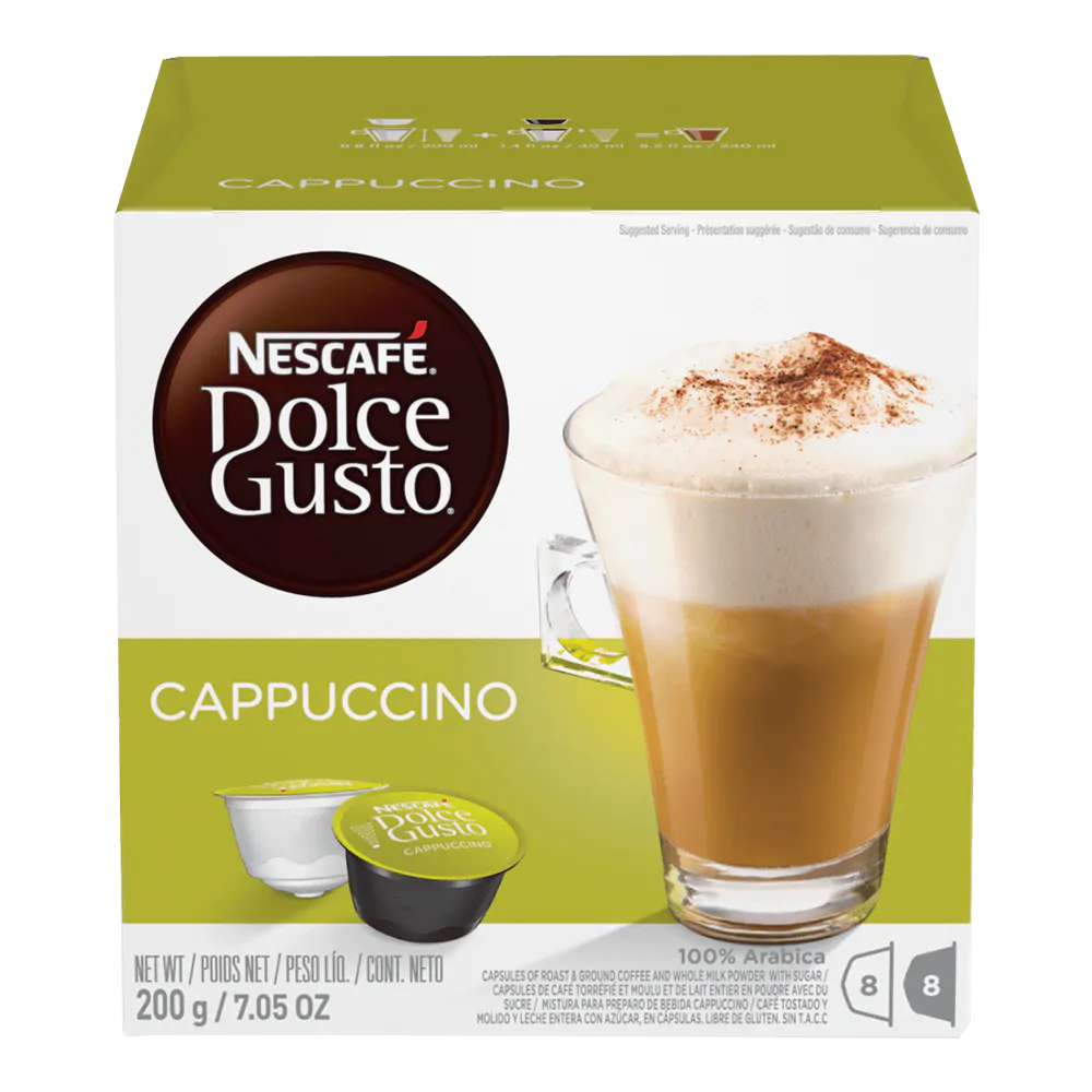 Nocciolino (Hazelnut Cappuccino) Comp. Dolce Gusto®