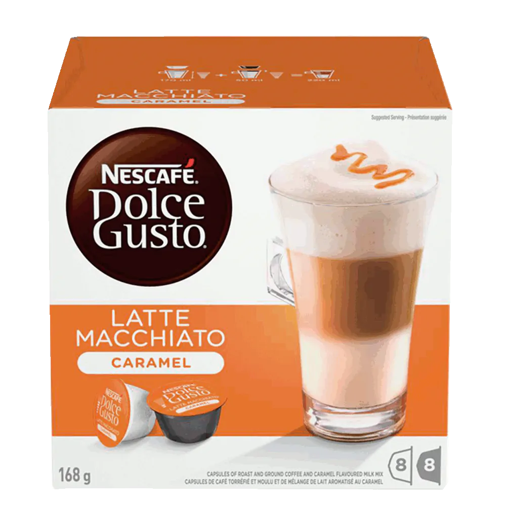 Nescafe Dolce Gusto Caramel Latte Macchiato 16 Capsules