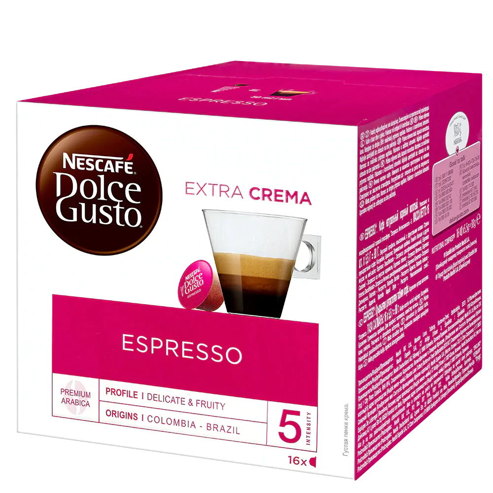 Black Coffee Espresso| Nescafé Dolce Gusto MENA