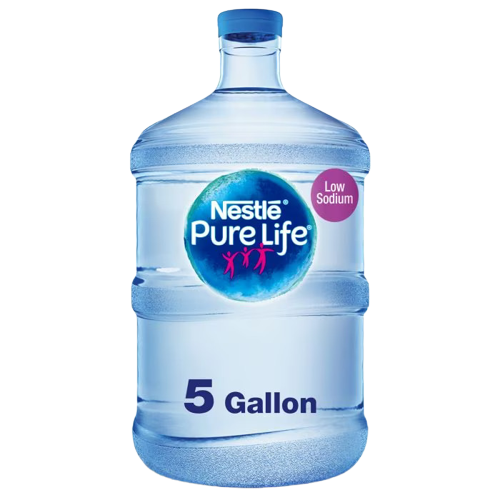 NESTLÉ PURE LIFE, LOW SODIUM, WATER REFILL BOTTLE, 5 GALLON